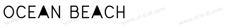 OCEAN BEACH MAJOR字体转换